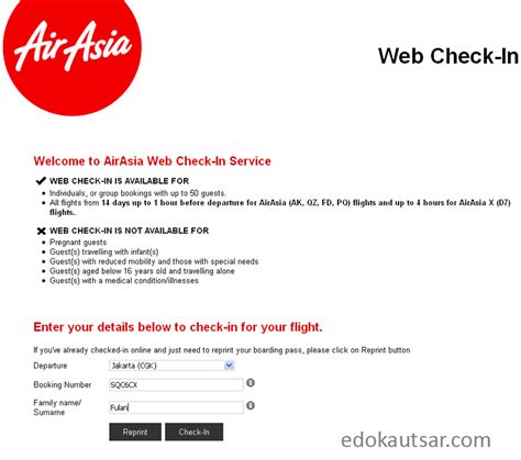 web check in airasia indonesia